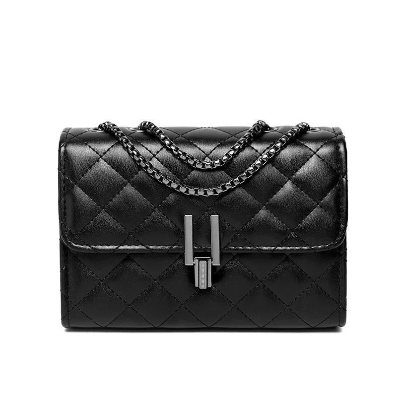 JBTP New Single Female Shoulder Bag New Style Fashion Chain Bag Student Single Shoulder Messenger Bags Women Leather Handbags