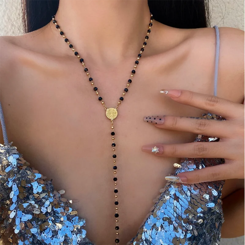 Bohemia Conch Starfish Imitation Pearl Necklace for Women Luxury Exquisite Beaded Shell Pendant Necklace Beach Holiday Jewelry