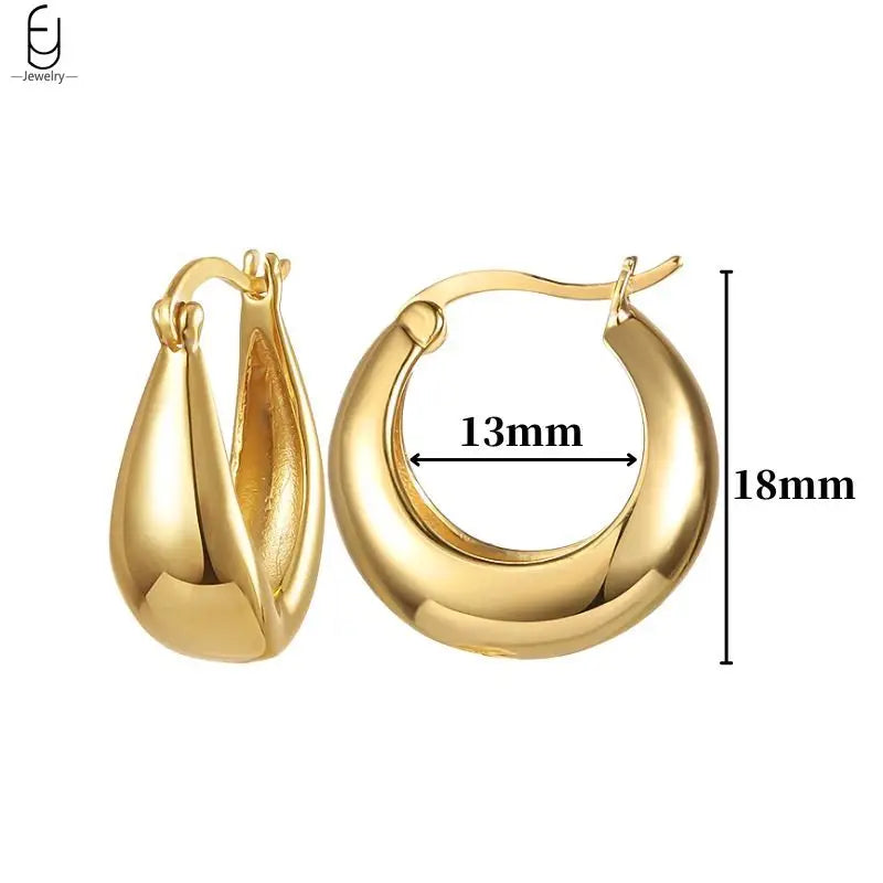 925 Sterling Silver Needle Vintage Gold Earrings Luxury Long Chain Tassel Crystal Hoop Earrings for Women Party Trend Jewelry