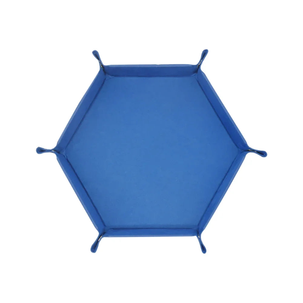 Hexagonal Dice Tray Miscellaneous Storage Box Board Game Dice Tray Accessories