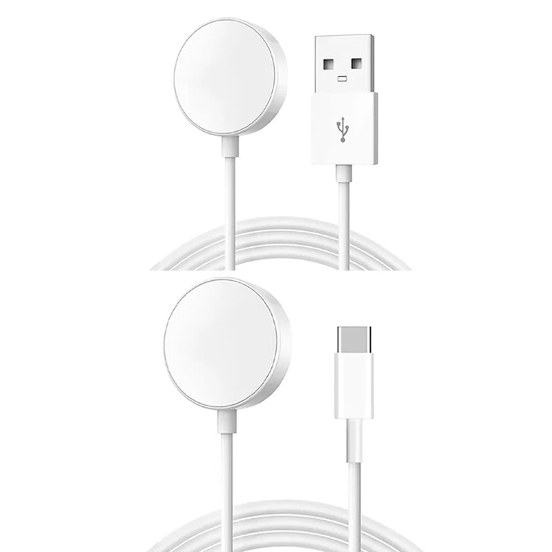 Magnetic Wireless USB A Fast Charger for Apple Watch Ultra Series 10 9 8 7 6 SE Type C Cable Charging for iWatch Series 5 3 2