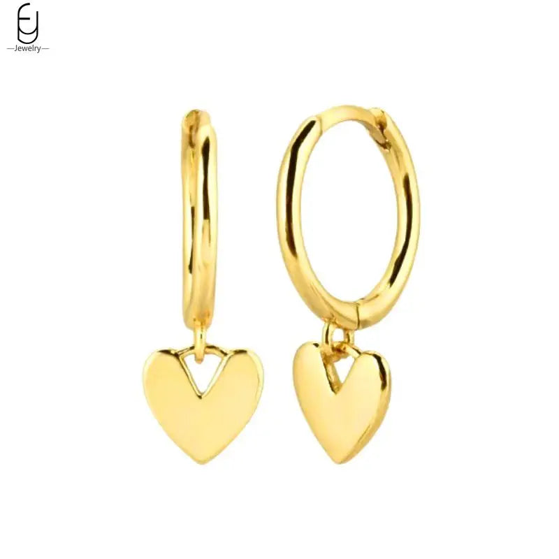 925 Sterling Silver Needle Vintage Gold Earrings Luxury Long Chain Tassel Crystal Hoop Earrings for Women Party Trend Jewelry