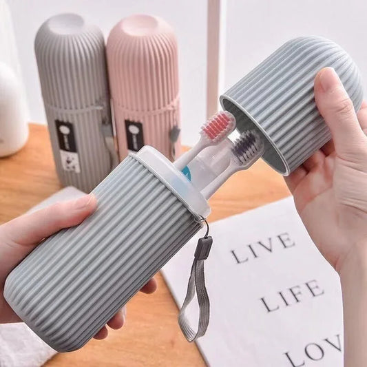 Portable Toothpaste Toothbrush Protect Holder Case Travel Camping Storage Box Protect Toothbrush Toothpaste from Dirt and Damage