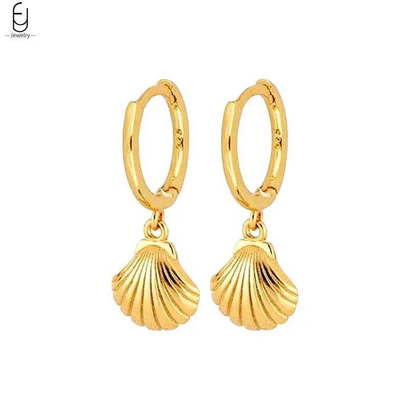 925 Sterling Silver Needle Vintage Gold Earrings Luxury Long Chain Tassel Crystal Hoop Earrings for Women Party Trend Jewelry