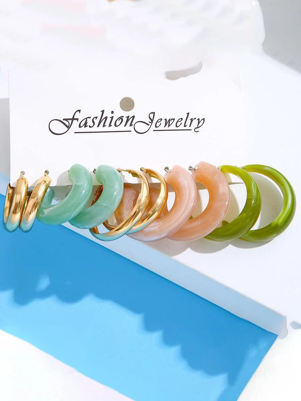 20 Pieces of Fashionable, Simple and Elegant Faux Pearl Resin Multi-Element Women's Earring Set, Suitable for Women's Daily Commute, Parties, Vacations, Versatile for Christmas, Valentine's Day, Halloween Gifts