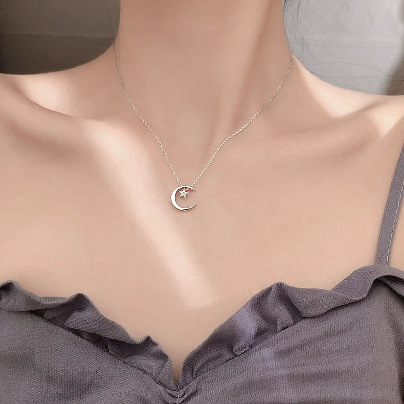 VENTFILLE 925 Sterling Silver Hiphop Necklace New Fashion Simple Geometric Handmade Clavicle Chain Party Jewelry Gifts for Women